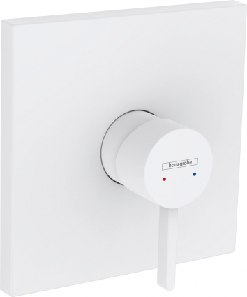 Смеситель Hansgrohe Finoris 76615700 для душа, белый, однорычажный