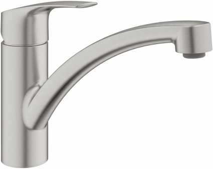 Смеситель Grohe Eurosmart 33281DC3 для кухонной мойки однорычажный, сталь