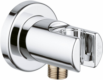 Шланговое подключение Grohe Relexa 28629000 держатель для душа хром, штанга 7 см