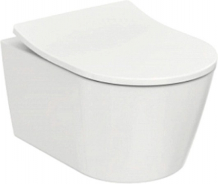 Унитаз подвесной Toto RP CW552Y с микролифтом, белый, овальный, 38x54 см
