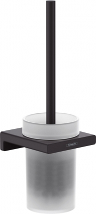 Ершик Hansgrohe AddStoris 41752670 черный подвесной,  в современном стиле