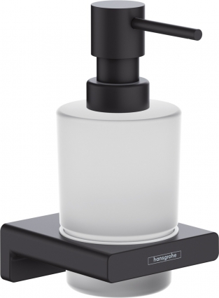 Дозатор Hansgrohe AddStoris 41745670 черный подвесной,  в современном стиле