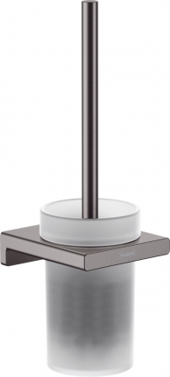 Ершик Hansgrohe AddStoris 41752340 черный подвесной,  в современном стиле