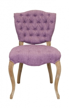 Интерьерный стул Mak-interior Vesna Purple 51x50x86 см,  стиль классический