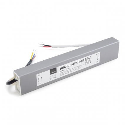 Блок питания Apeyron 12V 75W IP67 6,25A 03-105, цвет серебро