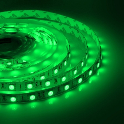 Светодиодная лента Apeyron 7,2W/m 30LED/m 5050SMD разноцветная 3M 217BL, цвет белый, мощность 21.6 Вт