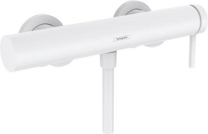 Смеситель Hansgrohe Finoris 76620700 для душа, матовый белый, однорычажный