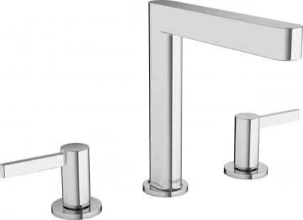 Смеситель Hansgrohe Finoris 160 76034000 для раковины, хром, двухвентильный, высота излива 16.2 см