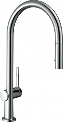 Смеситель Hansgrohe Talis M54 72801000 для кухонной мойки, хром, однорычажный, высота излива 21 см