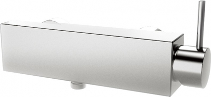 Смеситель Bravat Arc F96061C-01-ENG для душа, хром, однорычажный