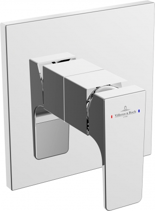 Смеситель Villeroy & Boch Architectura Square TVS12500200061 для душа однорычажный, хром
