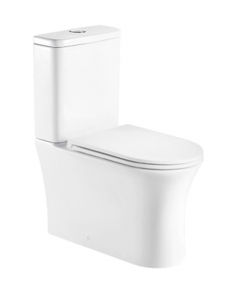 Унитаз-компакт WeltWasser Rotbach 001 MT-WT микролифт белый, овальный, 34x60.5 см