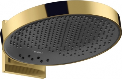 Верхний душ Hansgrohe Rainfinity 360 26234990 полированное золото штанга 16.8 см,  в современном стиле