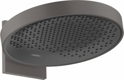 Верхний душ Hansgrohe Rainfinity 360 26230340 шлифованный черный хром штанга 16.8 см, 1 режим