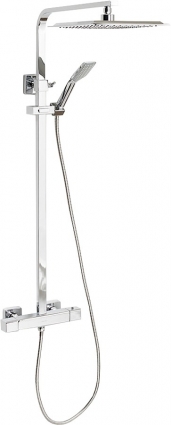 Душевая стойка Clever Saona Slim 61013 хром, штанга 132 см