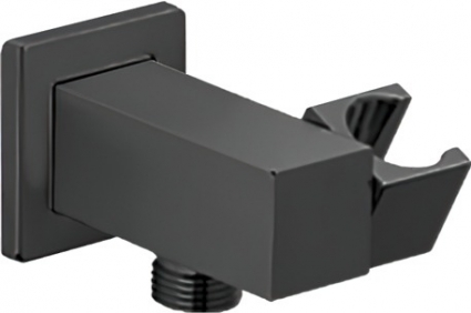 Шланговое подключение Paini 50PZ480QQ черное матовое, брашированное, цвет черный, штанга 5.6 см