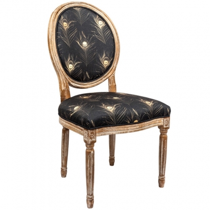 Стул byObject Жар-Птица с каркасом из натурального бука, 62x50x101 см,  стиль классический