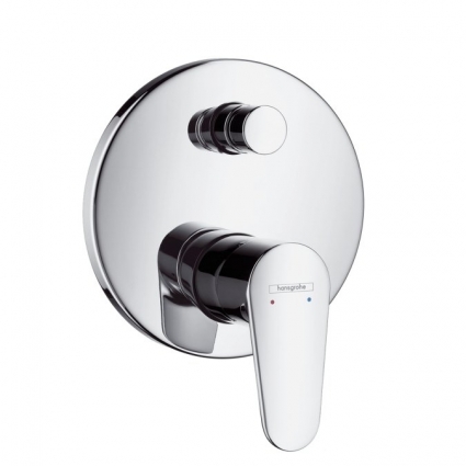 Hansgrohe Talis E2 для ванны с душем, однорычажный, хром