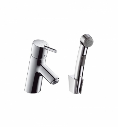 Hansgrohe Talis S для раковины с гигиеническим душем, однорычажный, хром
