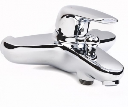Смеситель Hansgrohe Metris E для ванны однорычажный, хром