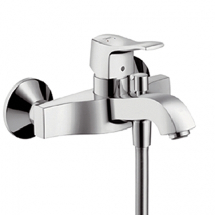 Смеситель Hansgrohe Metris Classic для ванны с душем, однорычажный, хром