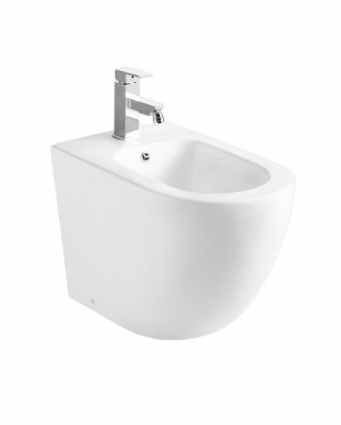 Напольное биде WeltWasser Merzbach 003 MT-WT матовый цвет белый, овальное, 36x57 см