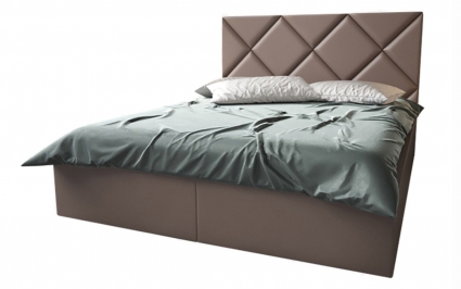 Кровать подъемным механизмом MYROOM Family Bunda 180х200 коричневого цвета с изголовьем, с ящиком для хранения