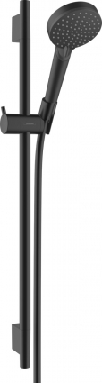 Душевой гарнитур Hansgrohe Vernis Blend 26423670 матовый черный штанга 71.8 см, шланг пластиковый 160 см
