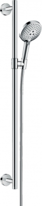 Душевой гарнитур Hansgrohe Raindance Select S 26322000 хром штанга 99 см, шланг пластиковый 160 см