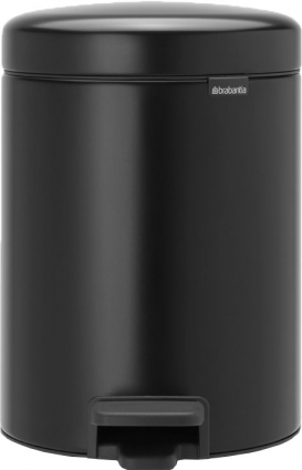 Мусорное ведро Brabantia NewIcon 280405 цвет черный, напольное