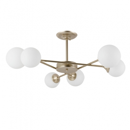 Потолочная люстра Arte Lamp Marco A2703PL-6SG мощность 360 Вт