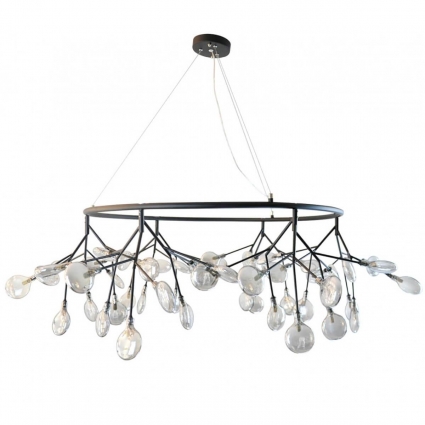 Подвесная люстра Kink Light Ветта 07521-54A,19(21), цвет черный, мощность 108 Вт