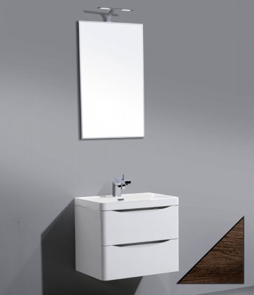 Мебель для ванной BelBagno Ancona-N 60 rovere more подвесная с ящиками, с доводчиками