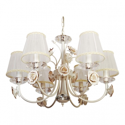 Подвесная люстра Abrasax 2031/6 (cream pearl) цвет кремовый