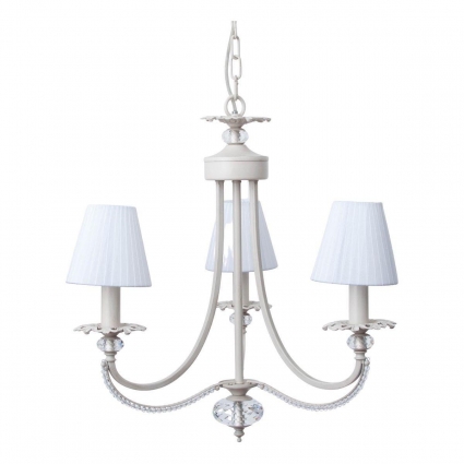 Подвесная люстра Abrasax Josephine 3007/3(creampearl) цвет кремовый