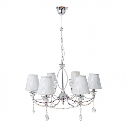 Подвесная люстра Abrasax Martha MA04167C-006 в стиле модерн, цвет хром