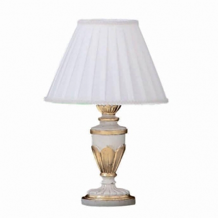 Настольная лампа Ideal Lux Firenze Tl1 Bianco Antico 012889 в классическом стиле, цвет белый