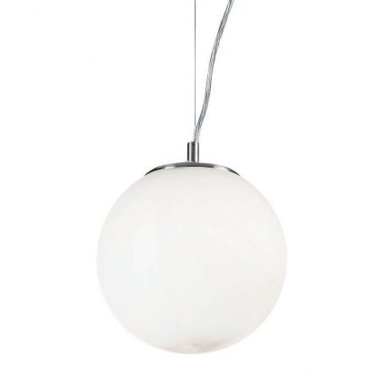 Подвесной светильник Ideal Lux Mapa Sp1 D20 Bianco 009148 цвет белый, мощность 60 Вт