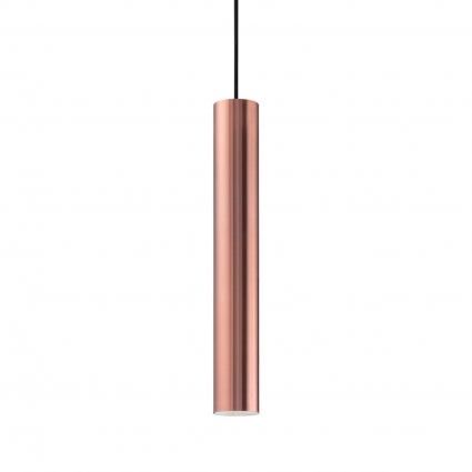 Подвесной светильник Ideal Lux Look Sp1 D06 Rame 141855 цвет медь, мощность 28 Вт