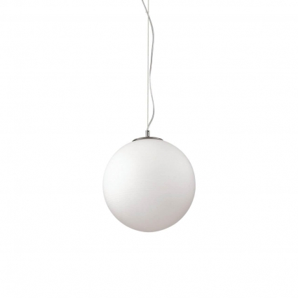 Подвесной светильник Ideal Lux Mapa Sp1 D30 Riga 161389 цвет белый, мощность 60 Вт