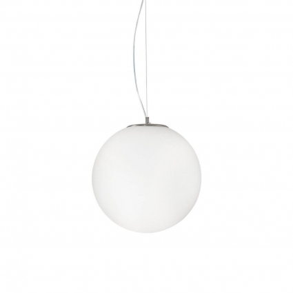Подвесной светильник Ideal Lux Mapa Sp1 D40 Riga 161372 цвет белый, мощность 60 Вт
