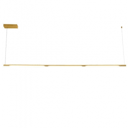 Подвесной светодиодный светильник Crystal Lux Largo SP33W L1770 Gold в стиле Хай-тек, цвет золотой