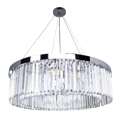 Подвесной светильник Arte Lamp Secunda A1003LM-12CC в стиле модерн, цвет хром