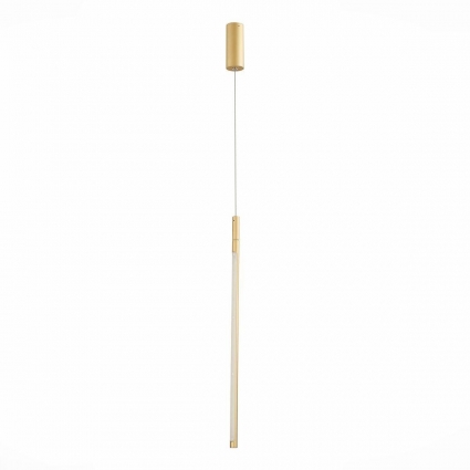 Подвесной светодиодный светильник ST Luce Ralio SL1580.213.01 в стиле Хай-тек, цвет золотой