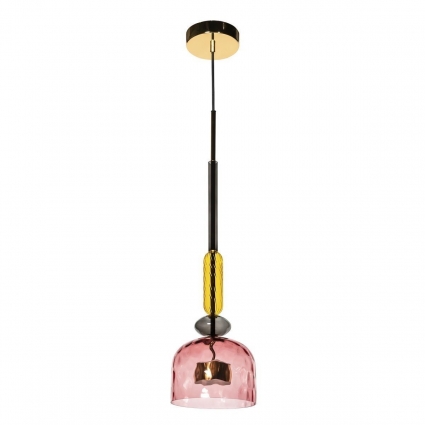 Подвесной светодиодный светильник Loft IT Candy 2008-D цвет розовый, мощность 14 Вт