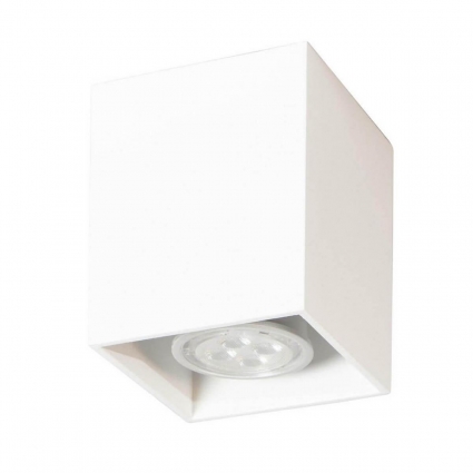 Потолочный светильник TopDecor Tubo6 SQ P1 10 цвет белый, мощность 50 Вт