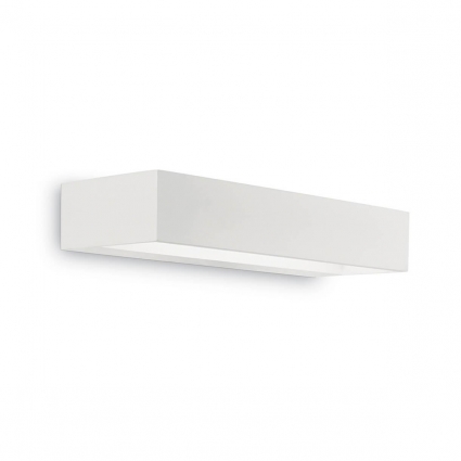 Настенный светодиодный светильник Ideal Lux Cube Ap D30 161785 в современном стиле, цвет белый