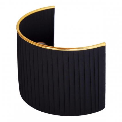 Настенный светильник Abrasax Lavendel WB.400/2.26black в стиле модерн, цвет золотой