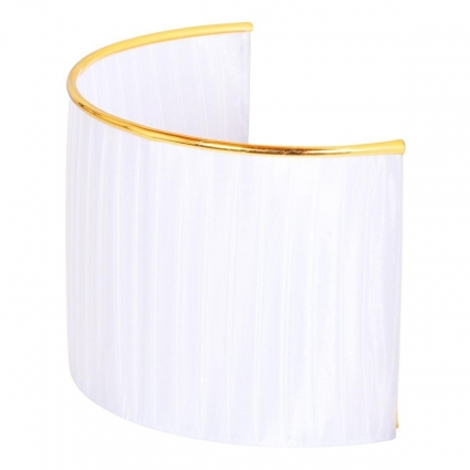 Настенный светильник Abrasax Lavendel WB.400/2.26white в стиле модерн, цвет золотой