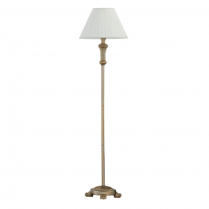 Торшер Ideal Lux Firenze Pt1 Oro Antico 020877 в классическом стиле, цвет белый